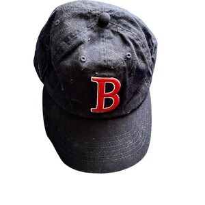 Boston Red Sox Baseball Cap Embroidered "B" "BOSTON" Bay State Apparel‎